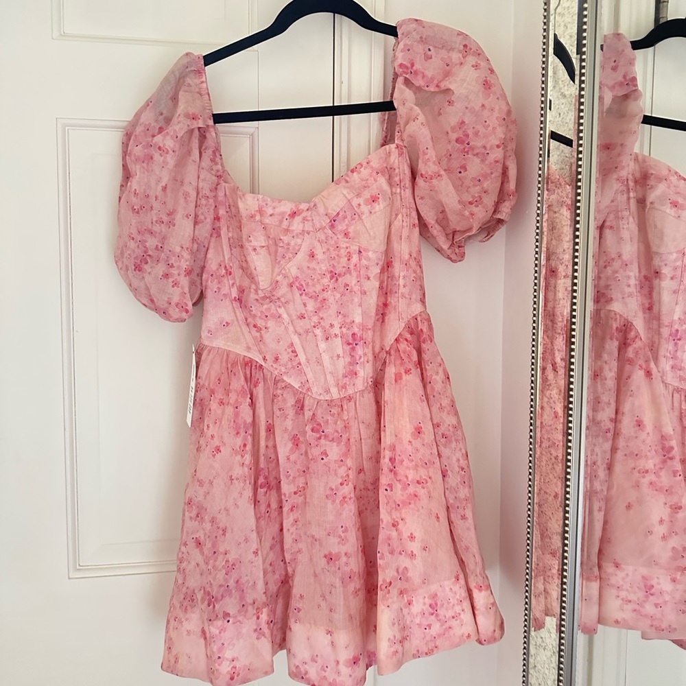 Bardot Corset Mini Dress